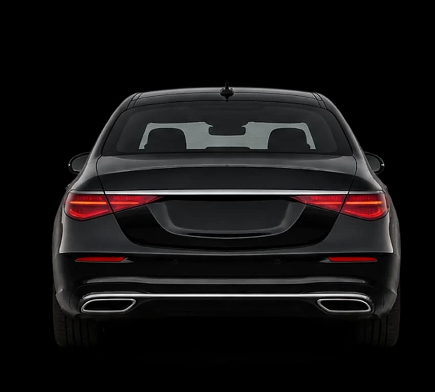 Mercedes-Benz S-Klasse oder ähnlich: Heckansicht, illustrative Darstellung