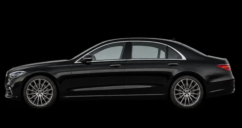 Mercedes-Benz S-Klasse oder ähnlich: Seitenansicht, illustrative Darstellung
