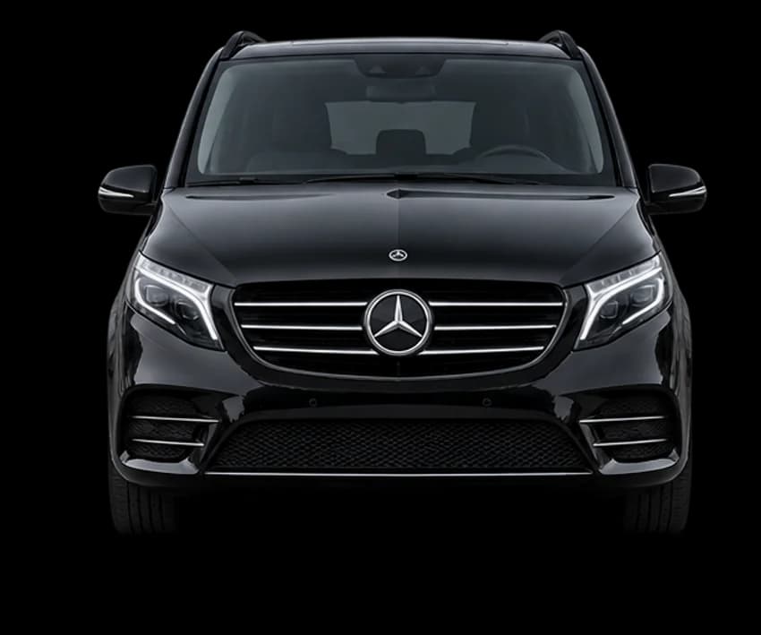 Mercedes-Benz V-Klasse oder ähnlich: Frontansicht, illustrative Darstellung